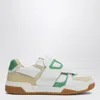 Valentino Sneaker Low Top Joie De Jouer White/beige/green