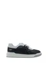 Valentino Garavani One Stud Low-top Mesh And Nappa Leather Sneaker