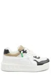 Valentino Stud Xl Low-top Sneakers With Contrasting Panels