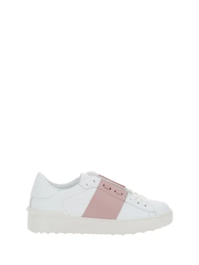 Valentino Garavani Sneaker | Open | Vitello Tecnic Calf/vit In White