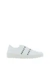 Valentino Sneaker Bianche Rockstud In Pelle  Garavan