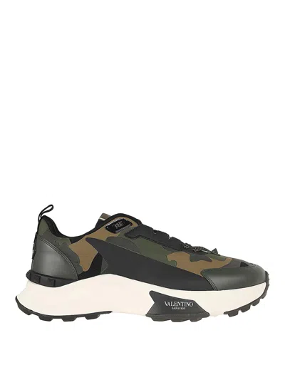 Valentino Garavani Sneakers In Green