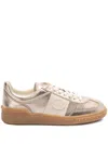 Valentino Garavani Upvillage Panelled Metallic Leather Sneakers
