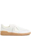 Valentino Garavani Perforated Calf Nappa Leather Sneakers In White