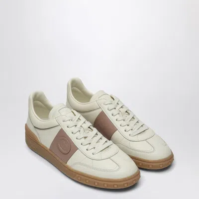 VALENTINO GARAVANI SNEAKER UPVILLAGE IVORY/CINNAMON PINK