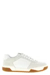 Valentino Sparry Sneakers In Split Leather And Nappa In White