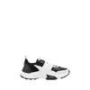 Valentino True Act Leather-trimmed Mesh And Rubber Sneakers