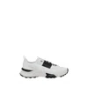 Valentino True Act Low Top Trainer In Mesh And Rubberised Fabric