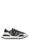 Valentino Sneakers Mesh Panel Rubber Sole In A01