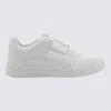 Valentino Garavani Premium Calf Leather Sneakers With Rockstud Detailing In White