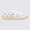 Valentino Royco Sneaker White With Cherryfic Pattern In White