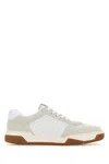 Valentino Sparry Sneakers In Split Leather And Nappa In White