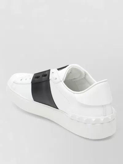 Valentino Garavani Sneakers Contrasting Panel Rubber Sole Studs