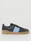 Valentino Garavani Sneakers In Suede In Blue