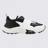 Valentino Garavani True Act Low Top Trainer In Mesh And Rubberised Fabric In Animal Print