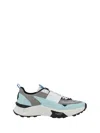 Valentino Sneakers In Opal Grey/acquamarina/nero/bianco