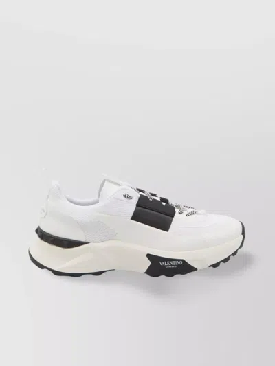 Valentino Garavani Sneakers Studded Chunky Sole In White