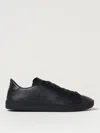 Valentino Man Black Sneakers In Black
