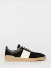 Valentino Upvillage Logo Sneakers Round Toe Rubber In Black