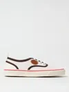 Valentino Nojoke Canvas Sneakers With Contrasting Profiles In White
