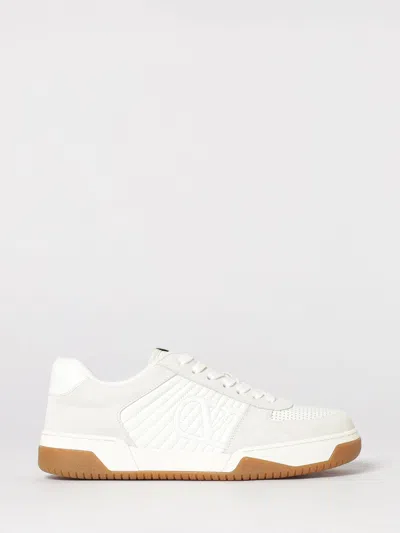 Valentino Garavani Signature Detail Ankle Padding Sneakers With Interchangeable Laces In White