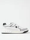 Valentino Garavani Multicolor Nappa Leather One Stud Sneakers In Weiss