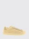 Valentino Royco Low-top Faux Fur Sneakers In Nude