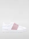 Valentino Open Two-tone Leather Sneakers