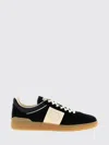 Valentino Black/ivory Upvillage Sneakers In Black