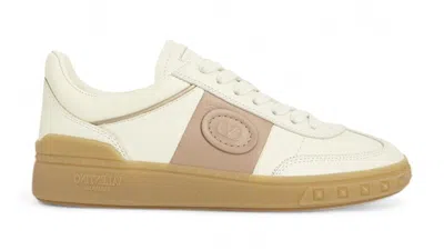 Pre-owned Valentino Garavani Sneakers (women's) In Ivory In White