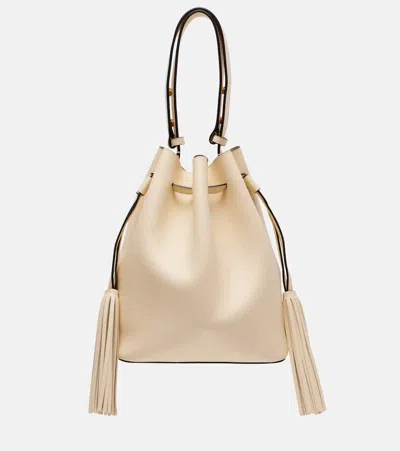 VALENTINO GARAVANI SO SEAU LEATHER BUCKET BAG