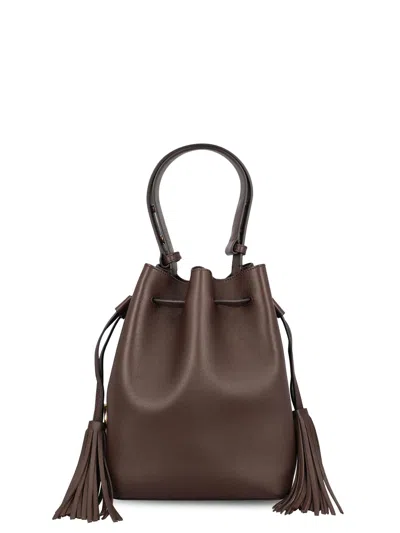 VALENTINO GARAVANI SO SEAU LEATHER BUCKET BAG