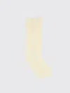 Valentino Perforated Cotton Socks With V-logo