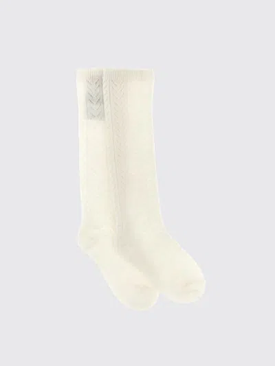Valentino Socks In White