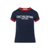 Valentino Soft Cotton Stylish T-shirt In Blue