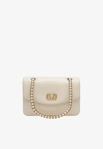 VALENTINO GARAVANI SOFT NAPPA LEATHER SHOULDER BAG