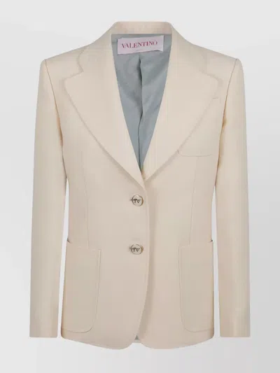 VALENTINO SOLID JACKET BACK VENT