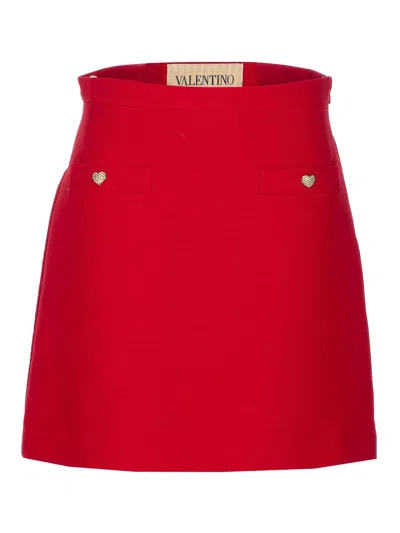 VALENTINO SOLID SKIRT