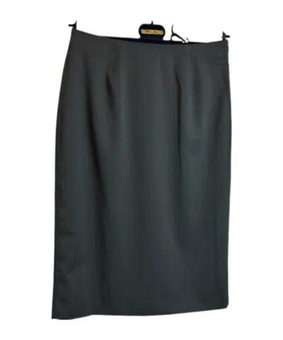 Valentino Solid-color Skirt In Black