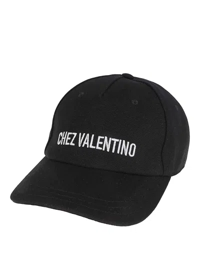 Valentino Garavani Baseball Hat In Gris