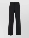 VALENTINO SOPHISTICATED WIDE-LEG TROUSERS WITH FRONT PLEATS