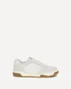 Valentino Sparry Sneakers In Split Leather And Nappa In White