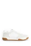 Valentino Sparry Sneakers In Split Leather And Nappa In White