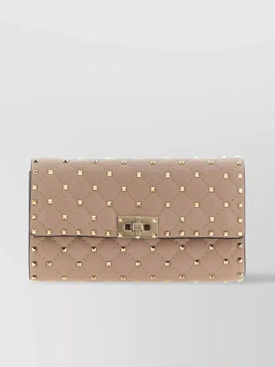 Valentino Garavani Spike Quilted Chain Strap Shoulder Bag