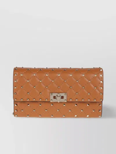 Valentino Garavani Spike Rockstud Quilted Chain Strap Shoulder Bag