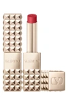 Valentino Spike  Buttery Matte Refillable Lip Color In 410a On Top Of The World
