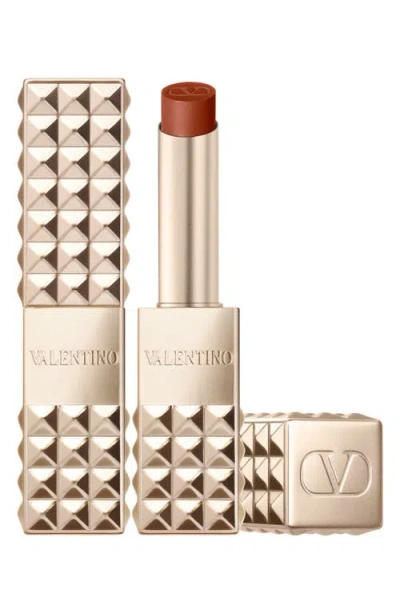 Valentino Spike  Buttery Matte Refillable Lip Color In 77a Nude In Roma