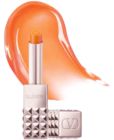 Valentino Spike  Hydrating Disco Lip Balm In Orange
