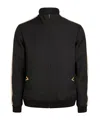 Valentino Garavani Turtleneck Zip Polyester Sweatshirt In Black