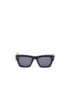 Valentino Eyewear Square Frame Sunglasses In Purple